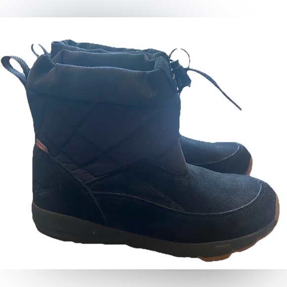 Danner Cloud Cap Women’s Black Insulated 400G Boots Size 8.5 M - Picture 1 of 7